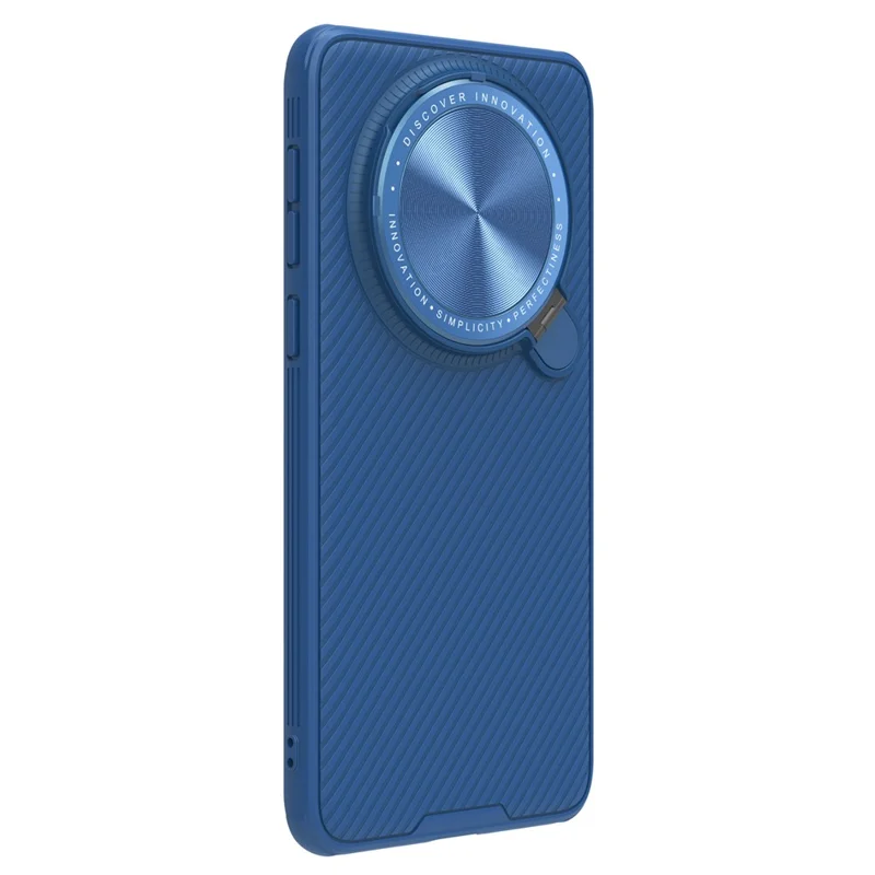 NILLKIN CamShield Prop Magnetic Series per il Case del Telefono Huawei Mate 60 con Copertura Obiettivo e Supporto - Blu