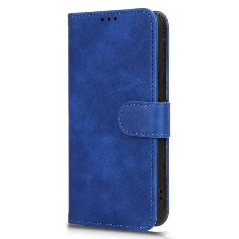 Capa de Telefone para Google Pixel 8a, de Couro PU, à Prova de Choque e com Carteira - Azul