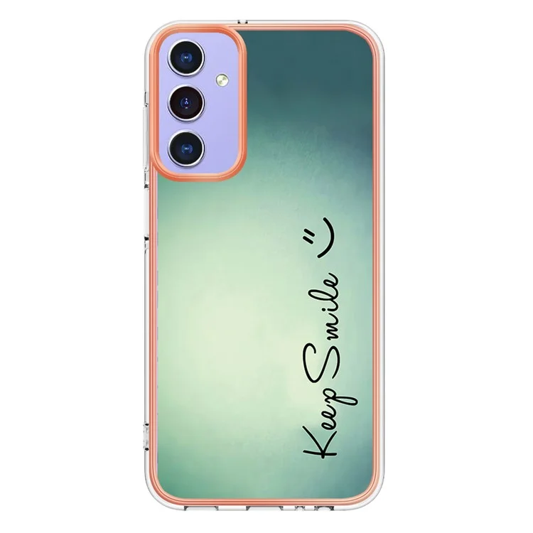 Serie IMD YB 19-D per custodia Samsung Galaxy A15 5G Electroplating 2.0mm TPU Cover telefonica - Keep Smile