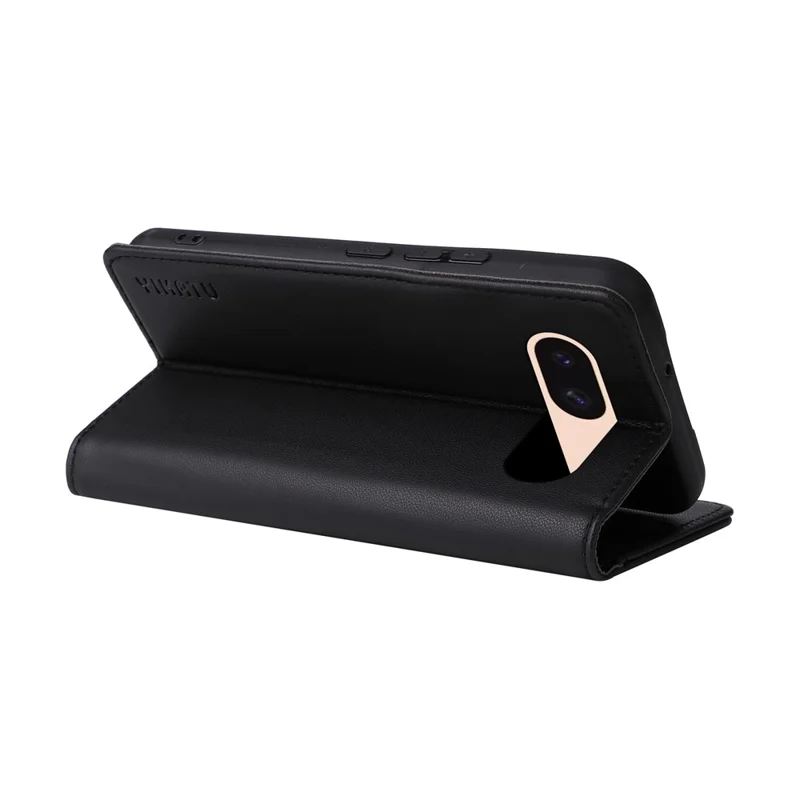 YIKATU YK-001 For Google Pixel 8a Case Book Style Leather Wallet Phone Cover - Black