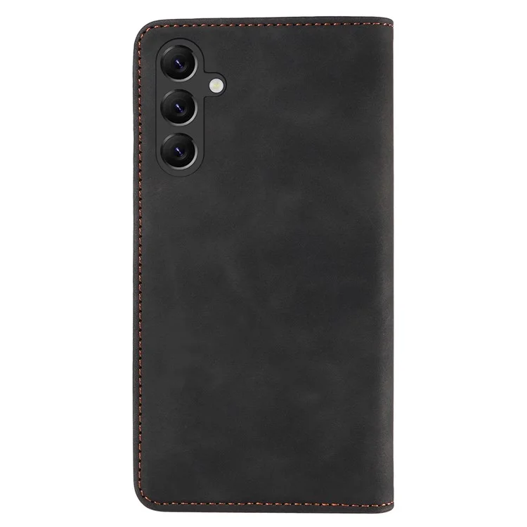 BETOPNICE 003 Phone Case for Samsung Galaxy A15 5G RFID Blocking Wallet Leather Cover Phone Shell - Black