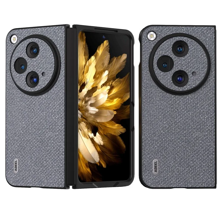 ABEEL Für Oppo Find N3 5G / OnePlus Open Case Rhinestone Textur Telefonschutzhülle - Grau