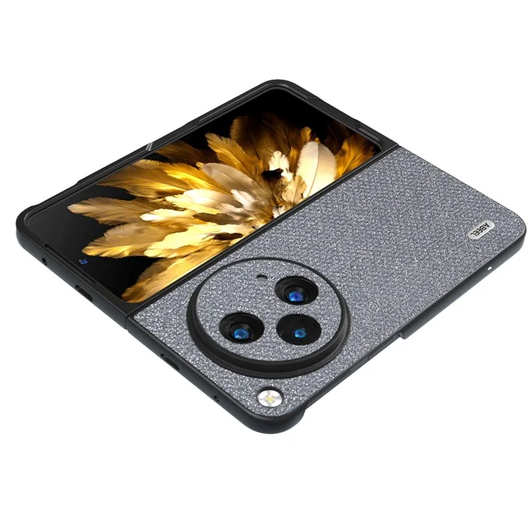 ABEEL Für Oppo Find N3 5G / OnePlus Open Case Rhinestone Textur Telefonschutzhülle - Grau