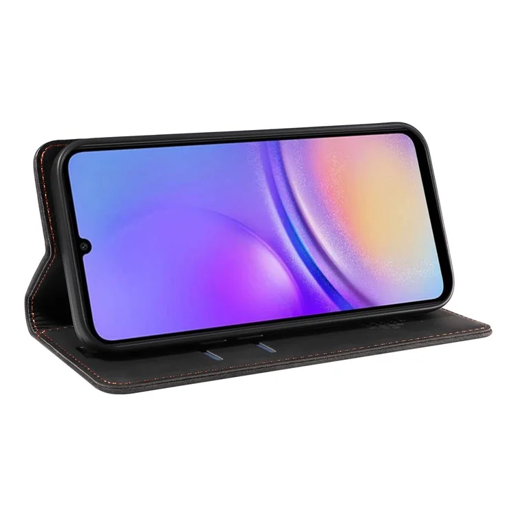 BETOPNICE 003 Pour Samsung Galaxy A05 4G Étui RFID Blocking Wallet Leather Cellphone Cover - Noir