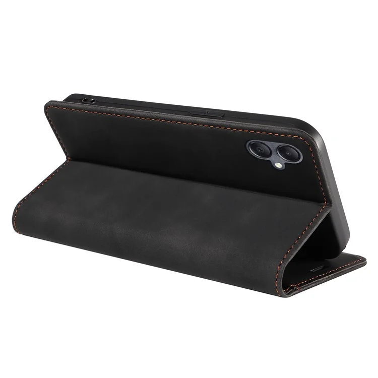 BETOPNICE 003 Pour Samsung Galaxy A05 4G Étui RFID Blocking Wallet Leather Cellphone Cover - Noir
