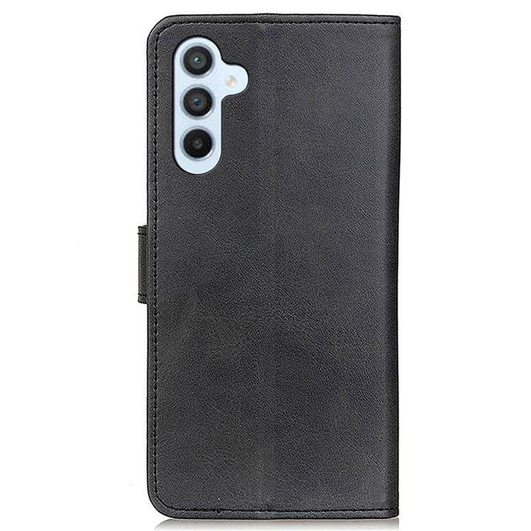Per Samsung Galaxy A25 5G (Global) (161,0 x 76,5 x 8,3 mm) Custodia Portafoglio Protettiva con Supporto - Nero