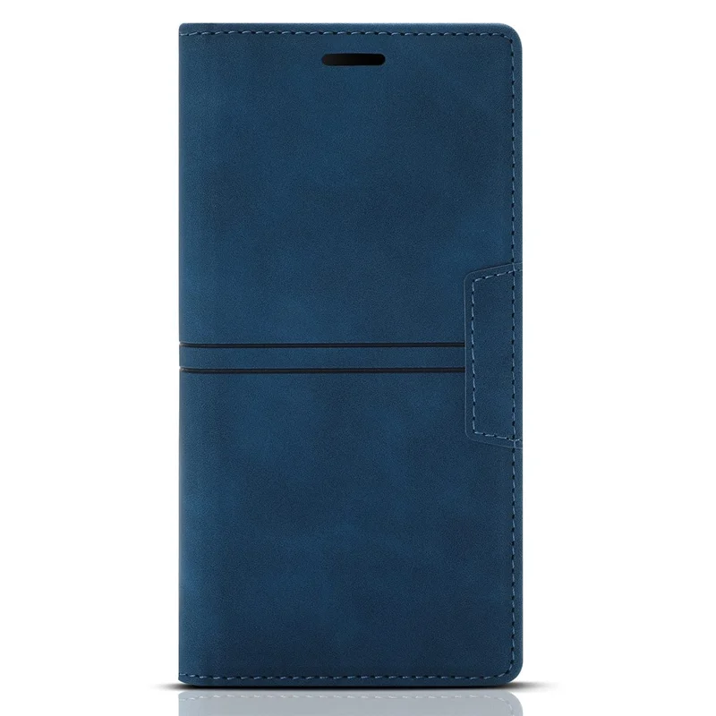For Samsung Galaxy A05s 4G Case PU Leather Cover with Wallet Stand - Blue