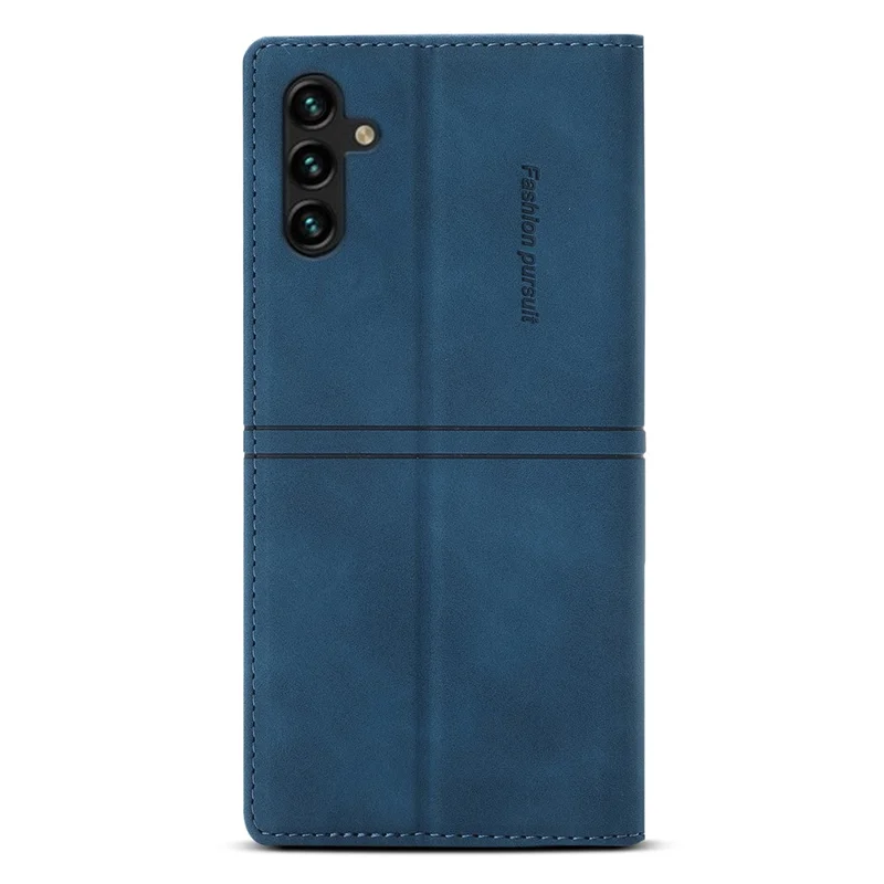For Samsung Galaxy A05s 4G Case PU Leather Cover with Wallet Stand - Blue