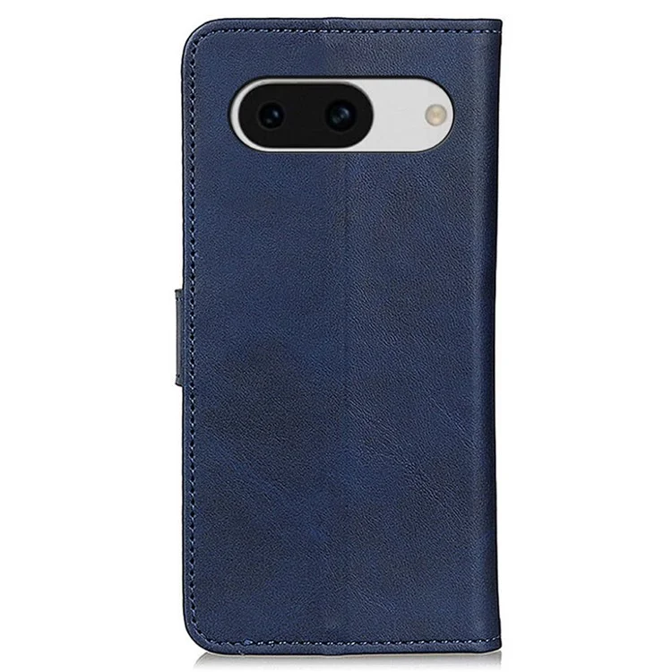 Funda para Google Pixel 8a, carcasa de teléfono antiarañazos, protectora, con soporte y cartera - Azul