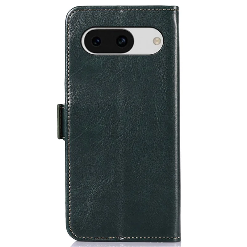 ABEEL Pour Google Pixel 8a Étui de Portefeuille Ajusté Mince Couverture en Cuir Magnétique - Vert