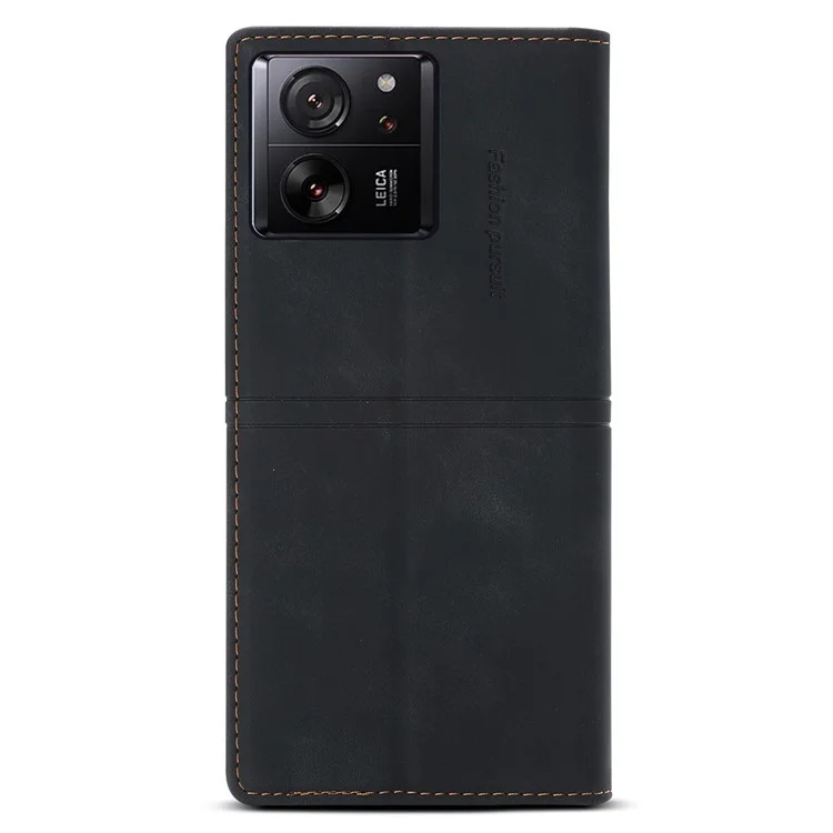 For Xiaomi 13T / 13T Pro / Redmi K60 Ultra Case Wallet Stand Mobile Phone Cover - Black