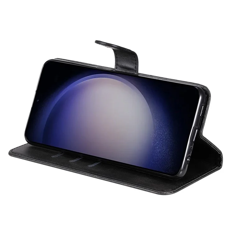 Чехол-книжка с застежкой-молнией для Samsung Galaxy S24 - черный