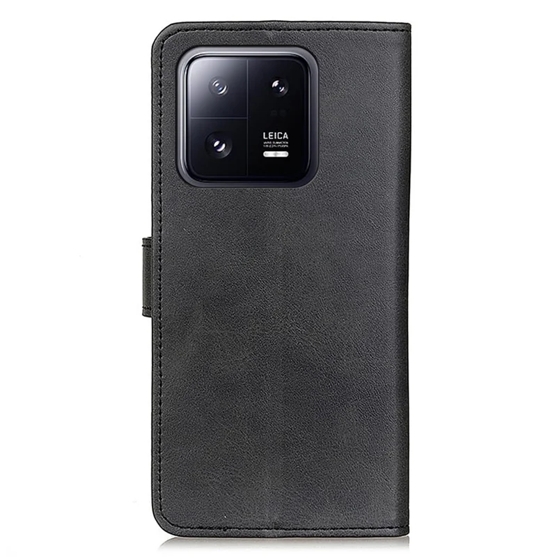 Capa Xiaomi 14 à prova de choques Carteira com Suporte Proteção do Telefone - Preta