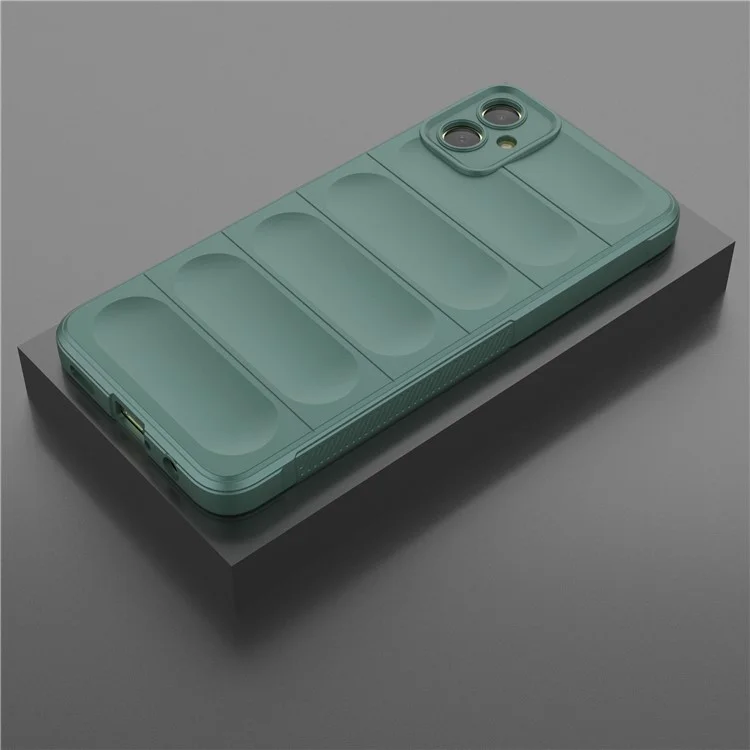 For Samsung Galaxy A05 4G Case Rugged Back TPU Phone Cover - Green