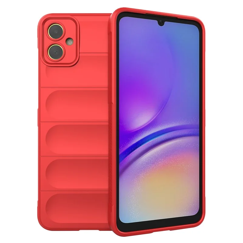 For Samsung Galaxy A05 4G Case Rugged Back TPU Phone Cover - Red