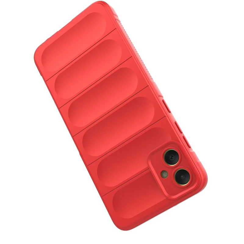 For Samsung Galaxy A05 4G Case Rugged Back TPU Phone Cover - Red