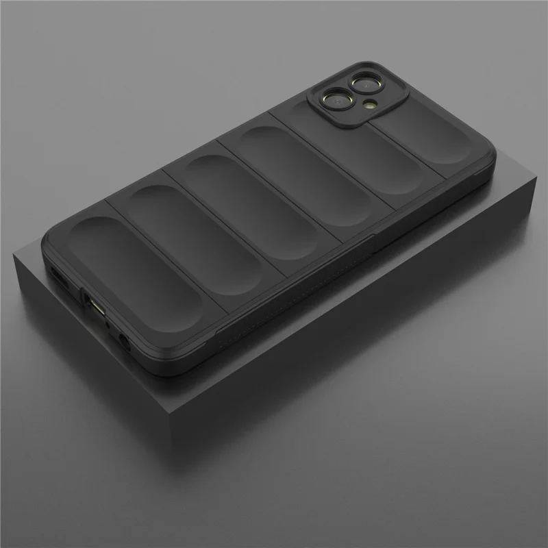 For Samsung Galaxy A05 4G Case Rugged Back TPU Phone Cover - Black