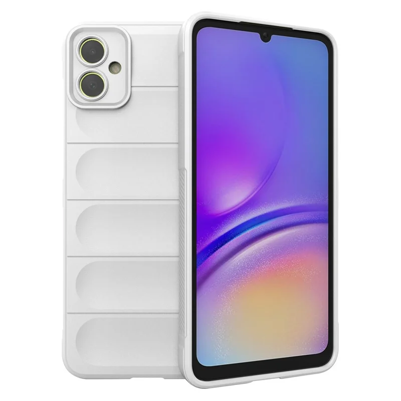 For Samsung Galaxy A05 4G Case Rugged Back TPU Phone Cover - White