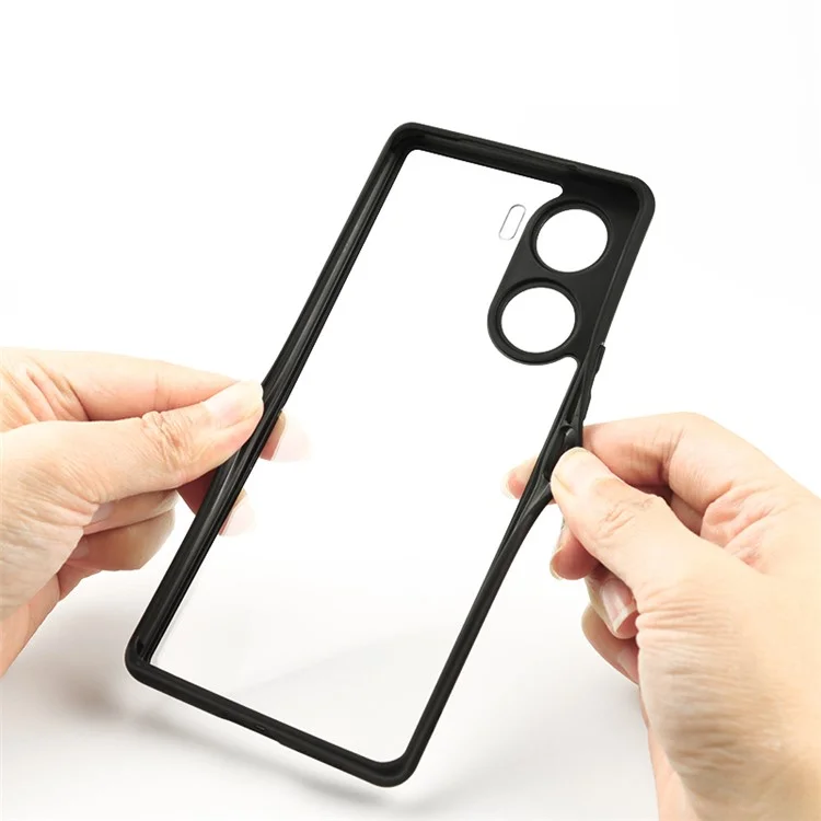 Чехол для телефона для vivo V29e (Индия) 5G Ударопрочный чехол TPU + PC Clear Phone Cover