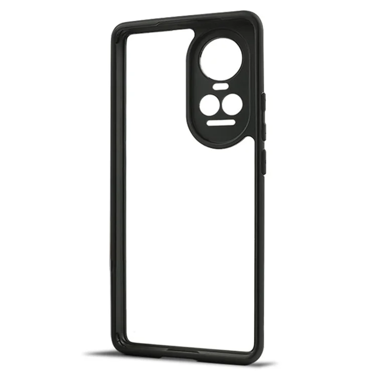 Para Oppo Reno10 5G (Global) Anti-Scratch Clear Phone Cover TPU + PC Phone Shell Case