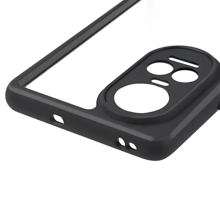 Para Oppo Reno10 5G (Global) Anti-Scratch Clear Phone Cover TPU + PC Phone Shell Case