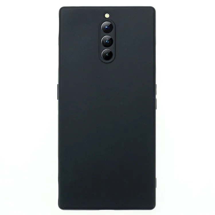 Pour ZTE nubia Red Magic 8S Pro Étui TPU Découpes Précises Étui Téléphone Mat - Noir
