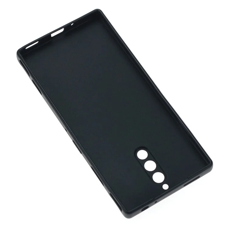 Pour ZTE nubia Red Magic 8S Pro Étui TPU Découpes Précises Étui Téléphone Mat - Noir