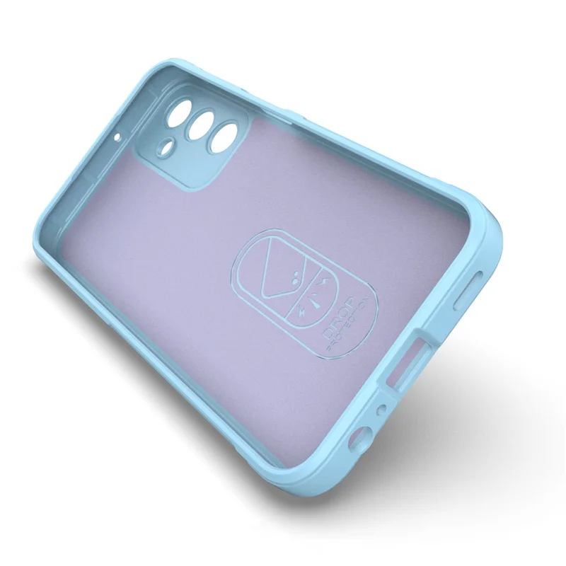 Para Samsung Galaxy A15 4G TPU Case Anti-drop Rugged Phone Cover - Baby Blue