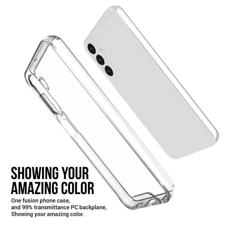 Space Series for Samsung Galaxy S24 Case Anti-yellowing Clear TPU+PC Military Grade Drop-proof Cover