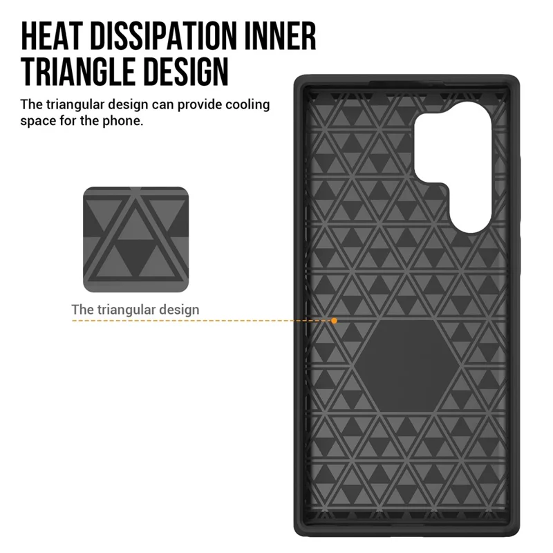 For Samsung Galaxy S23 Ultra Magnetic Case Shockproof TPU+PC Phone Cover - Mint Green