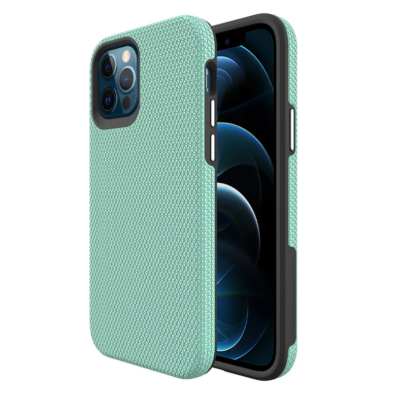 For iPhone 12 Pro Max 6.7 inch Case Compatible with MagSafe  Protective TPU+PC Phone Shell - Mint Green