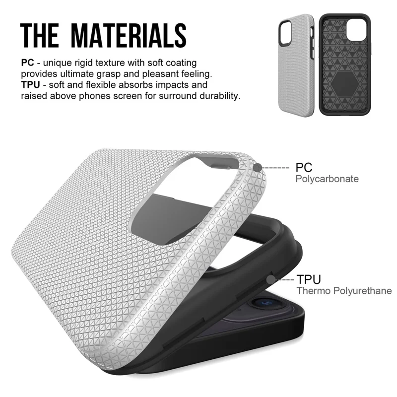 Para Iphone 12 Mini Case Quatro Cantos na Capa de Telefone Magnético à Prova de Choque - Prata