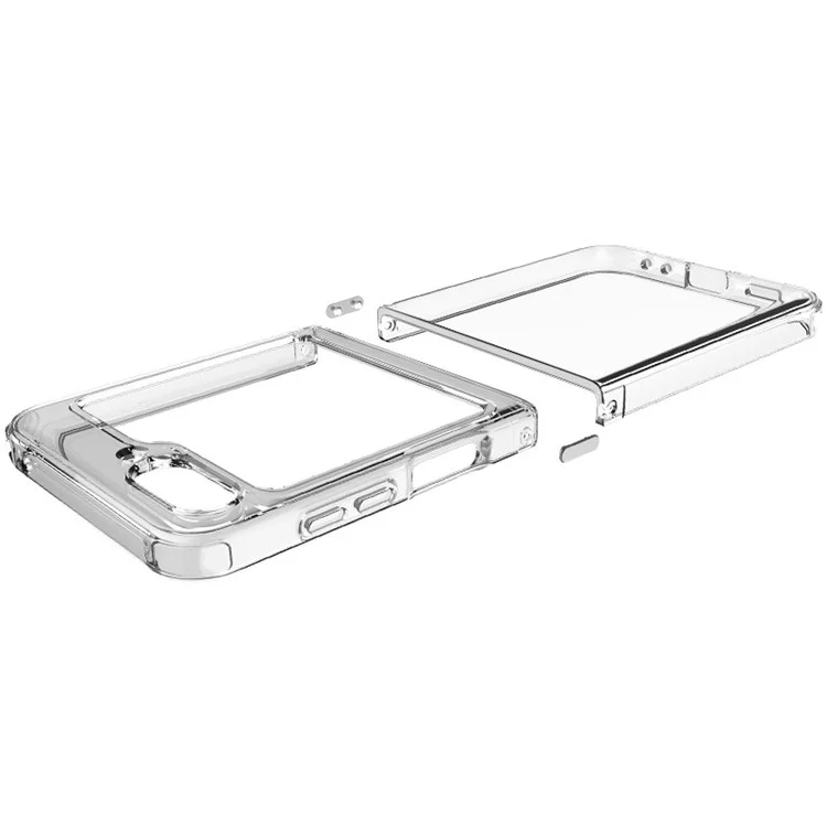 IMAK UX-6 Series for Samsung Galaxy Z Flip5 5G Anti-scratch Airbags TPU Case Phone Cover