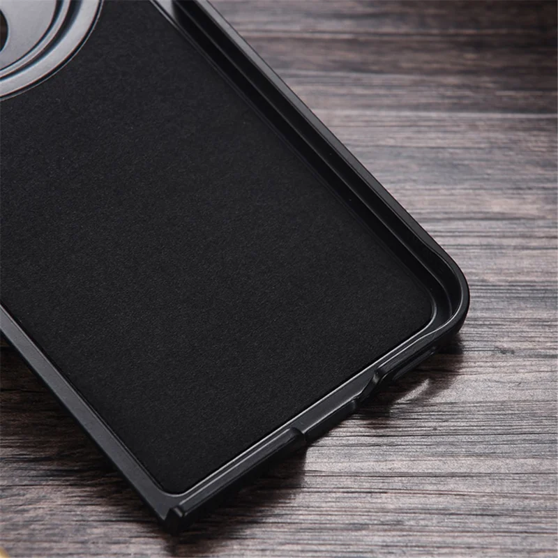 Obudowa z nadrukowaną skórą PU dla Oppo Find N3 5G / OnePlus Open, twarde pokrowce ochronne z tworzywa PC - Biały