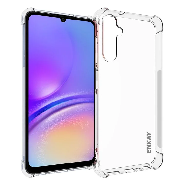 Étui de téléphone ENKAY HAT PRINCE TPU pour Samsung Galaxy A05 4G, coque anti-dérapante à bord mobile