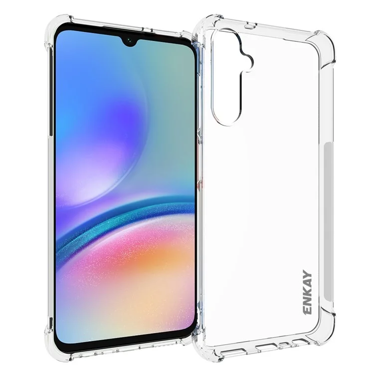 ENKAY HAT PRINCE For Samsung Galaxy A05s 4G Case Shockproof Corners TPU Phone Cover Clear Shell
