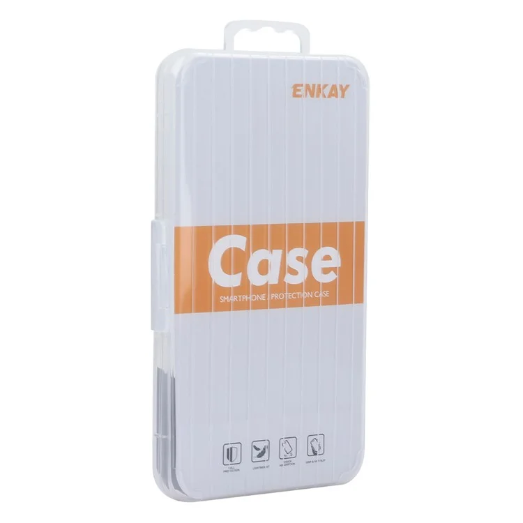 ENKAY HAT PRINCE For Samsung Galaxy A05s 4G Case Shockproof Corners TPU Phone Cover Clear Shell