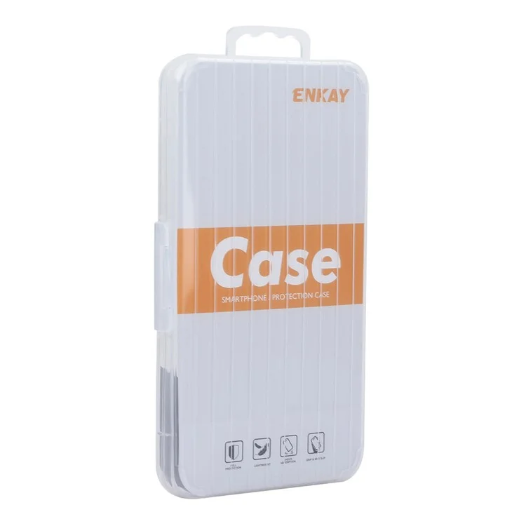ENKAY HAT PRINCE For Motorola Moto G84 5G Case Anti-slip Strip Edge Phone Cover TPU Shell
