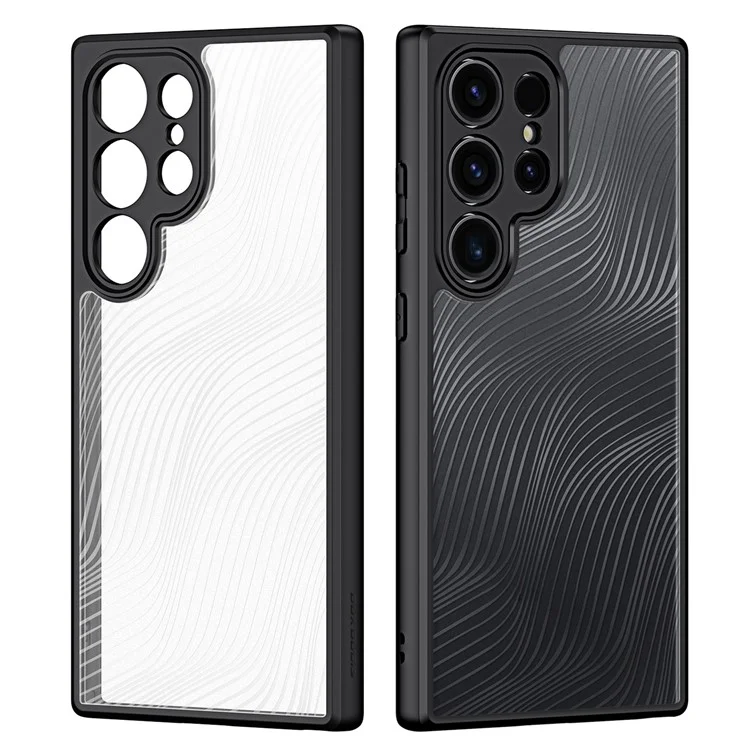 Dux Ducis Aimo -serie Telefonfall Für Samsung Galaxy S24 Ultra Case TPU+PC -telefonabdeckung (reichweite Zertifizierung) - Schwarz