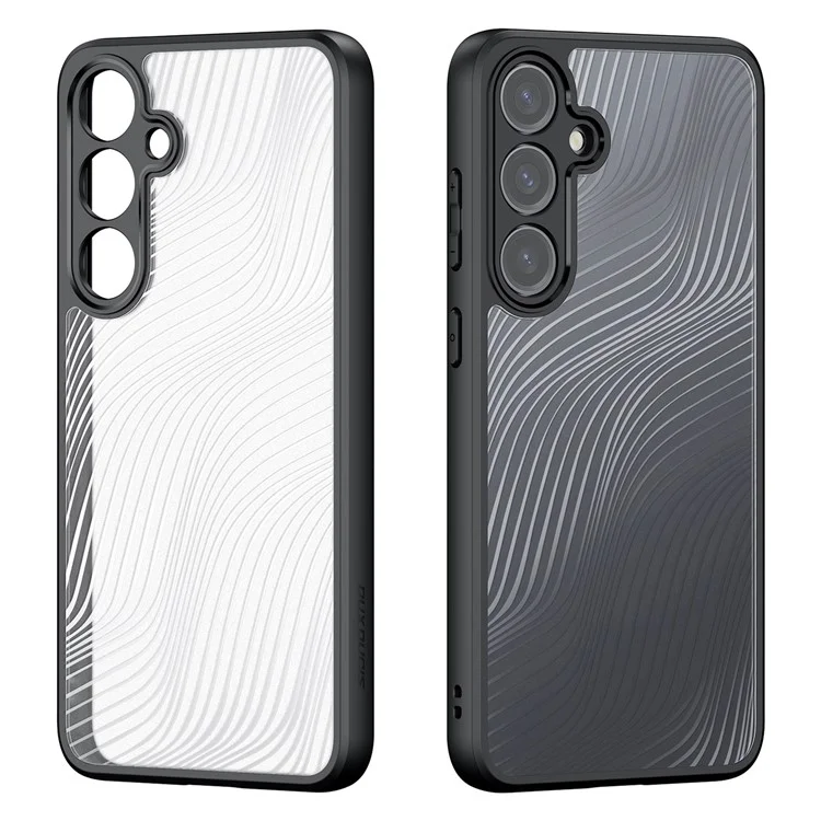 DUX DUCIS Aimo Series TPU+PC Case pour Samsung Galaxy S24 Case Anti-Drop Matte Phone Cover (Certification REACH) - Noir
