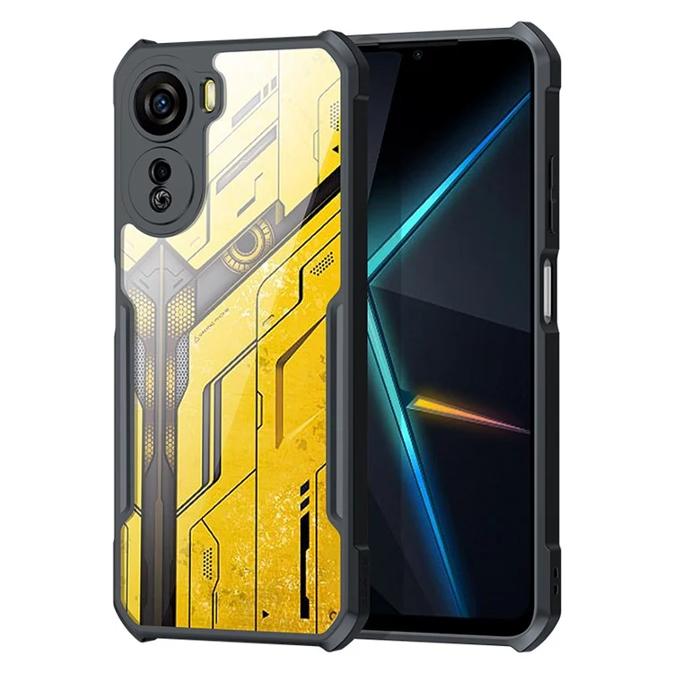 Xundd Für ZTE Nubia Neo 5G Hülle Acryl+tpu Schockfestes Telefonabdeckung, Schwarz, Schwarz