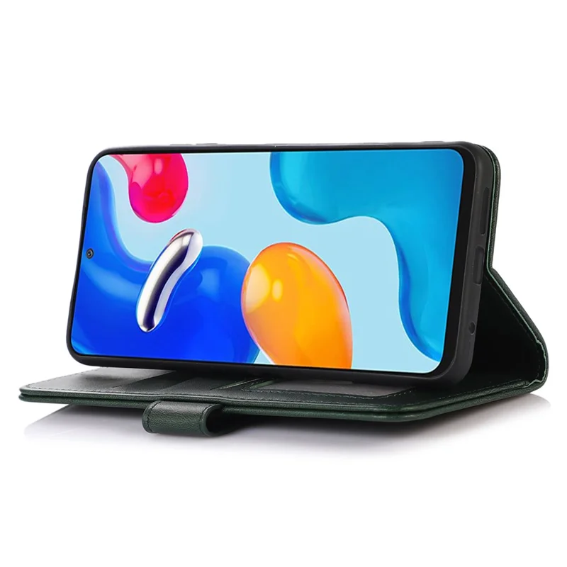 For Xiaomi 14 Pro Case PU Leather Wallet Phone Stand Cover - Green
