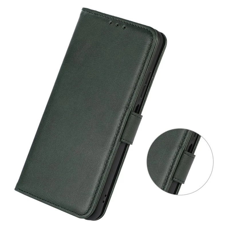 For Xiaomi 14 Pro Case PU Leather Wallet Phone Stand Cover - Green