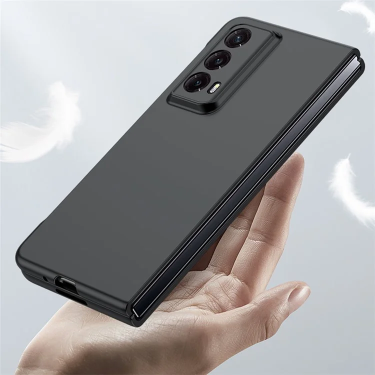 For Honor Magic Vs2 5G Case Skin-touch Folding Phone Hard PC Cover - Negro