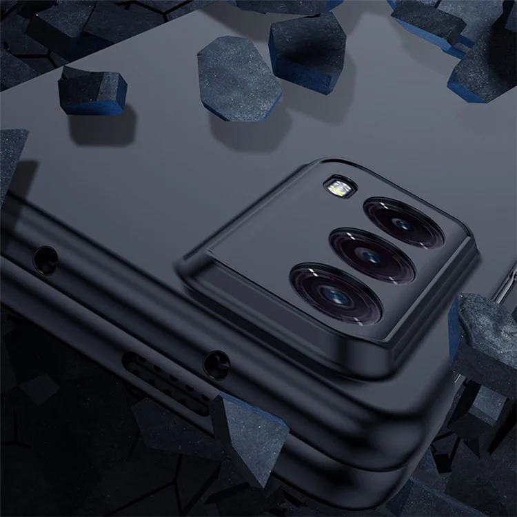 For Honor Magic Vs2 5G Case Skin-touch Folding Phone Hard PC Cover - Negro