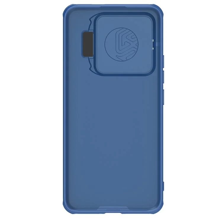 NILLKIN CamShield Prop Series for Xiaomi 14 Pro Case Lens Lid Kickstand Phone Cover - Blue
