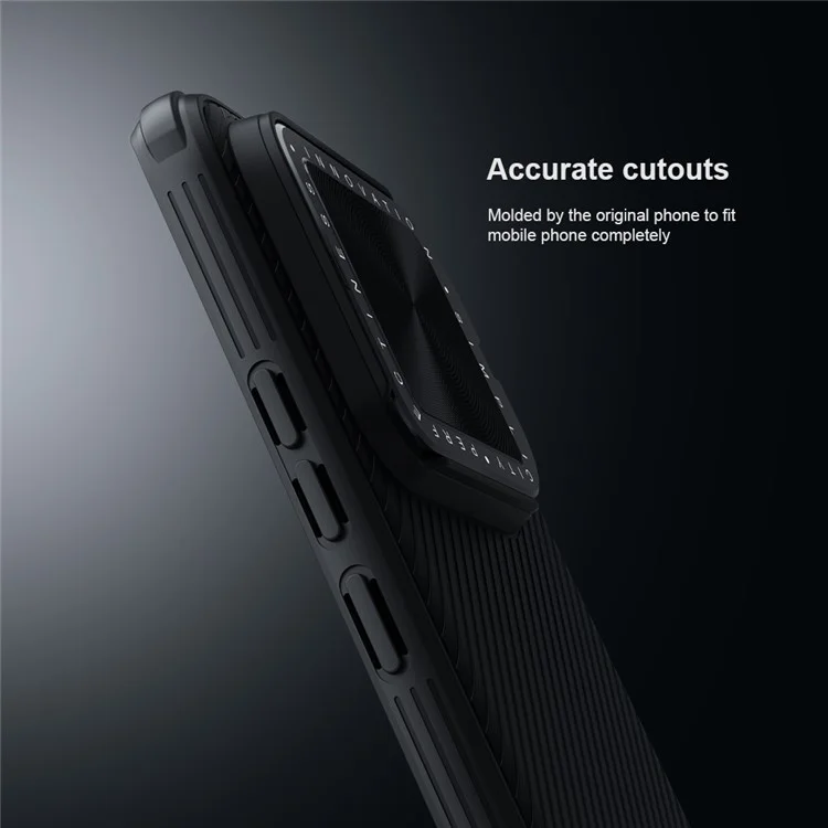 NILLKIN CamShield Prop Series for Xiaomi 14 Pro Case Lens Lid Kickstand Phone Cover - Blue
