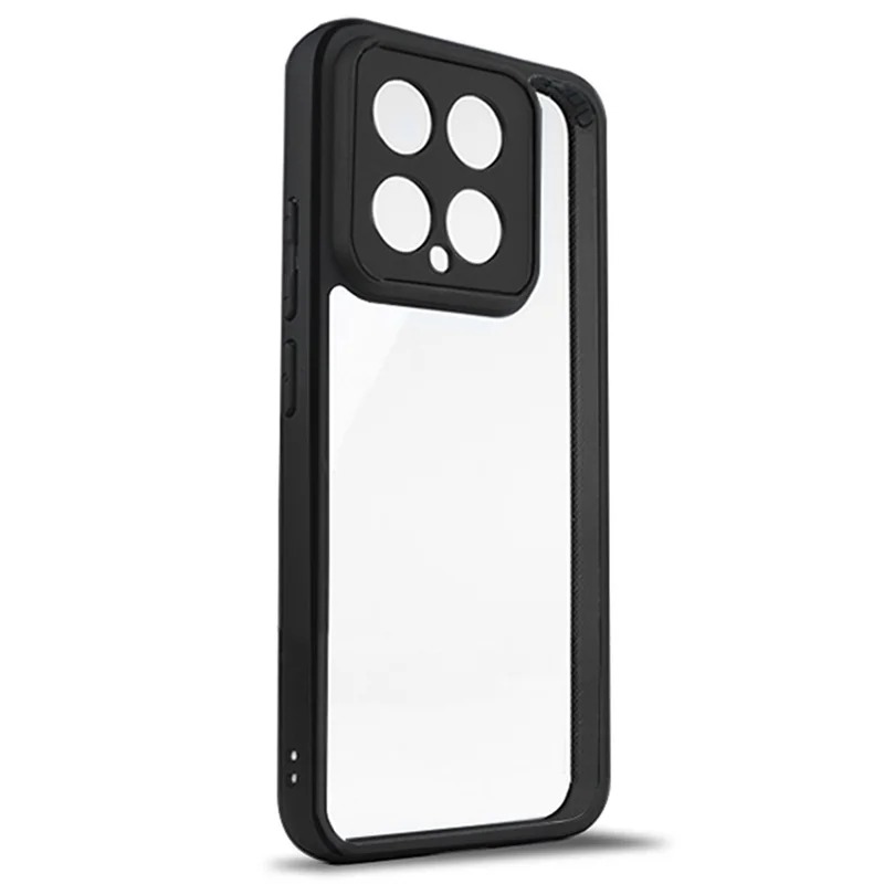 Für Xiaomi 14 Case Staubdichtes Mobiltelefon-Gehäuse TPU + PC HD Klare Handyhülle