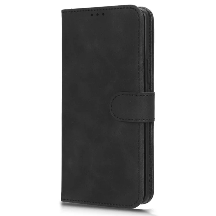 Per Infinix Zero 30 5G Case PU Pelle Skin-Touch Flip Wallet Cover per Telefono - Nero