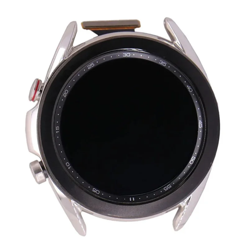 For Samsung Galaxy Watch3 41mm SM-R850 SM-R855 Grade S OEM LCD Screen and Digitizer Assembly + Frame (without Logo) - Silver
